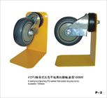 چین بیمارستان های چرخشی PU / خرید واگن برقی کرچک چرخ در خاکستری رنگ CE GS ROSH شرکت