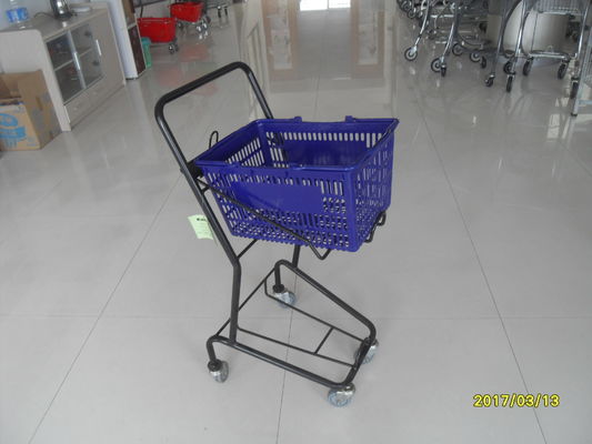 چین فروشگاه کوچک 4 چرخ سبد خرید، لوگو سبد خرید با چرخ کارخانه