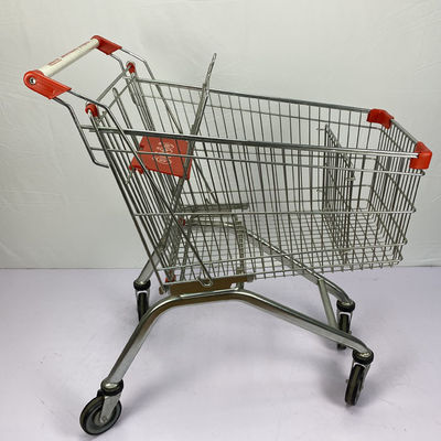 خرید چرخ دستی خرید سوپرمارکت CE 125L با چرخ های PU فلزی 4 اینچی online manufacture