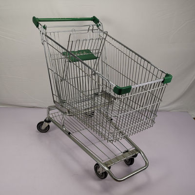 خرید 180L سبد خرید استیل قابل تنظیم سوپرمارکت انبار چرخ دستی خرید CE online manufacture