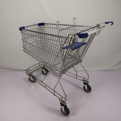 خرید چرخ دستی خرید معمولی 125 لیتری سوپرمارکت روی 4 چرخ چرخ دستی خرید CE online manufacture