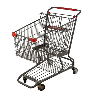 خرید Warehouse Metal Shopping Trolley 150L کلاسیک آمریکایی خواربارفروشی سبد خرید online manufacture