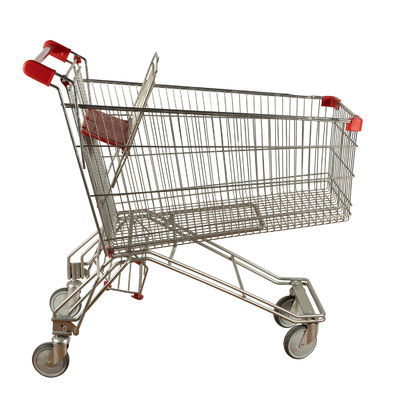خرید چرخ دستی 110 کیلوگرمی سبد خرید فلزی سبک روسی با ظرفیت بارگیری با قفسه آبجو online manufacture