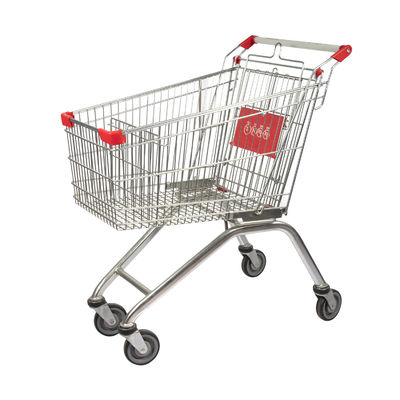 خرید کالسکه خرید زینک کربن استیل Q195 فروشگاهی 80L سبک اروپایی online manufacture