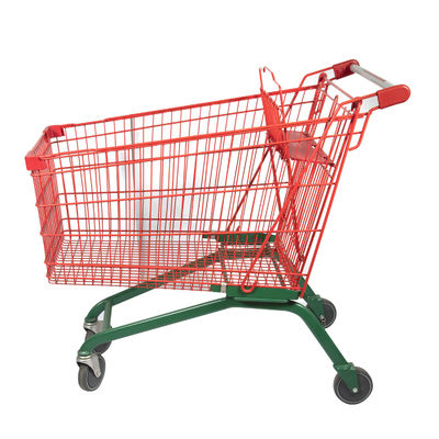 خرید 210 لیتر ظرفیت بزرگ سفارشی رنگ سبک وزن سبد خرید تجاری با صندلی تاشو online manufacture