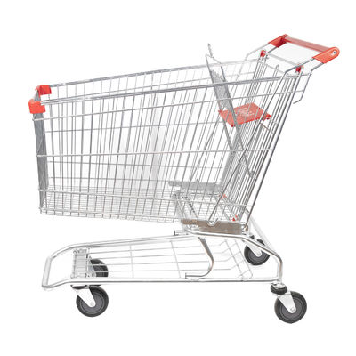 خرید سبد خرید گالوانیزه آمریکایی خواربارفروشی کالسکه 210L فلزی online manufacture
